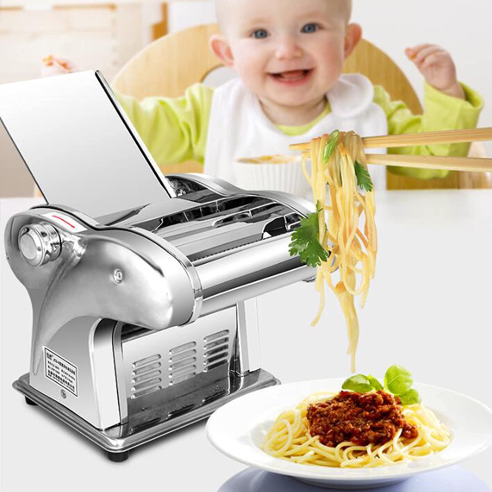 Amazon｜家庭用麺機自動ステンレス鋼パスタメーカーキッチン補助